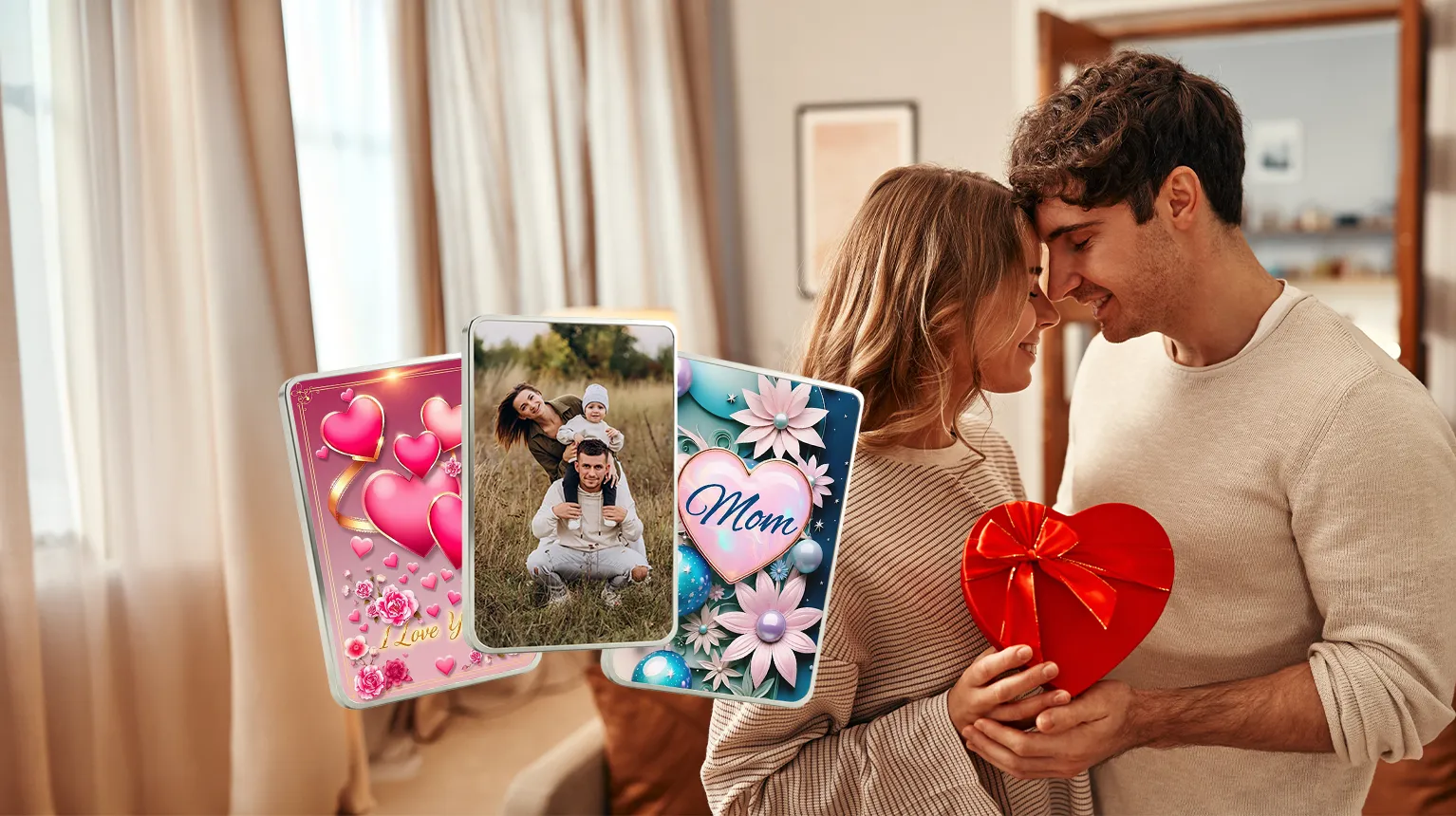 Silber-Geschenk für Partner, Familie und Freunde