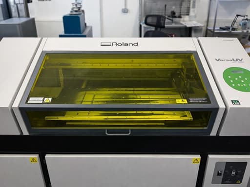 UV-Druck bei Motivbarren