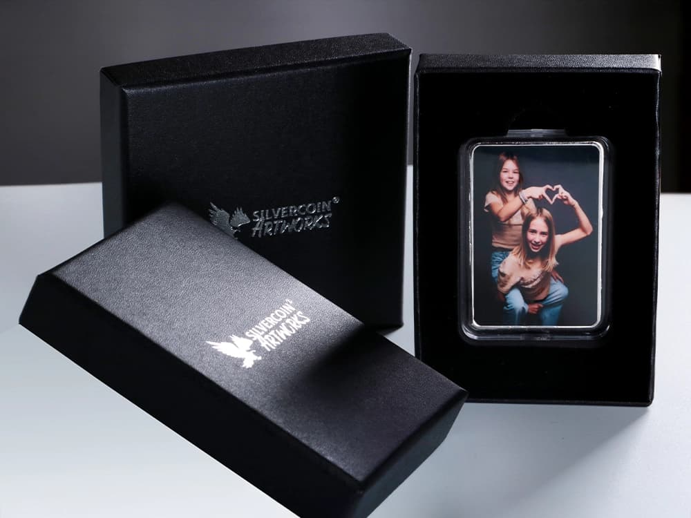 Premium schwarze Verpackungsbox